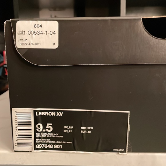 Lebron 15 “Four Horsemen”. Only worn a few times, box included. - Picture 4 of 5